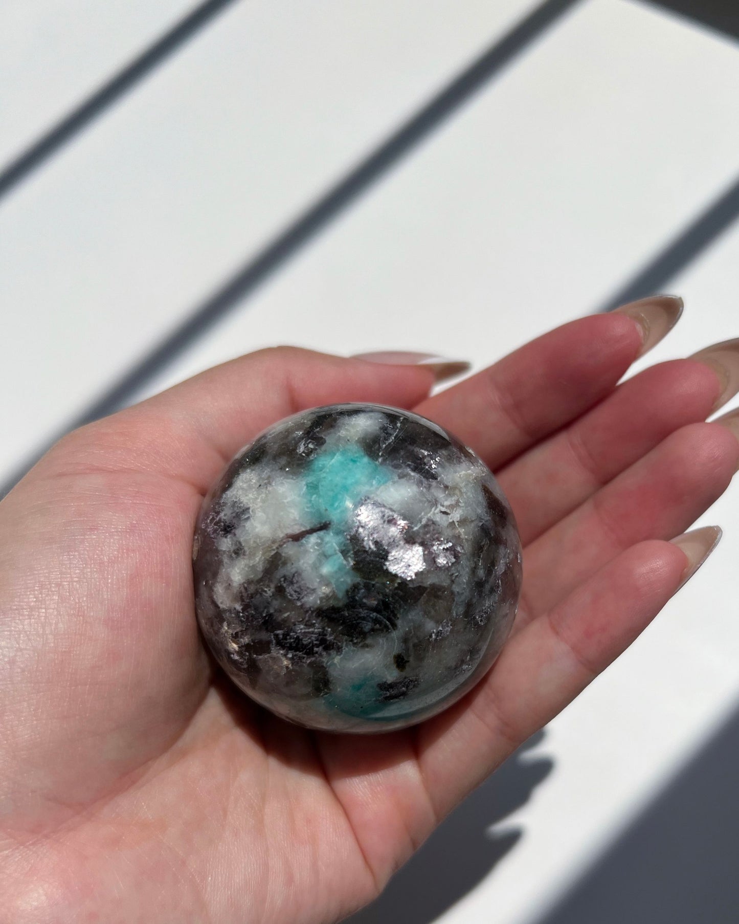 Amazonite with Mica