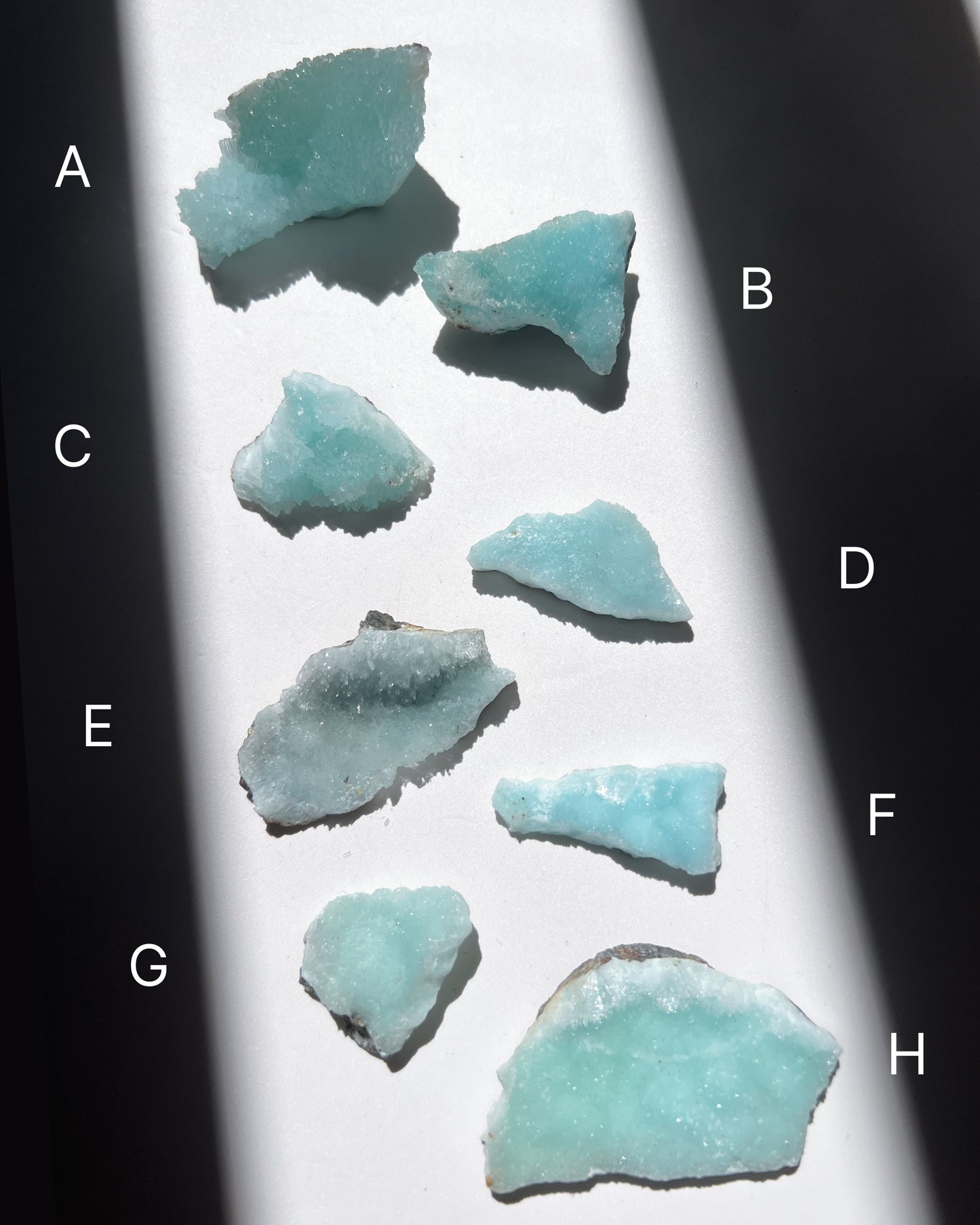Blue Aragonite Raws
