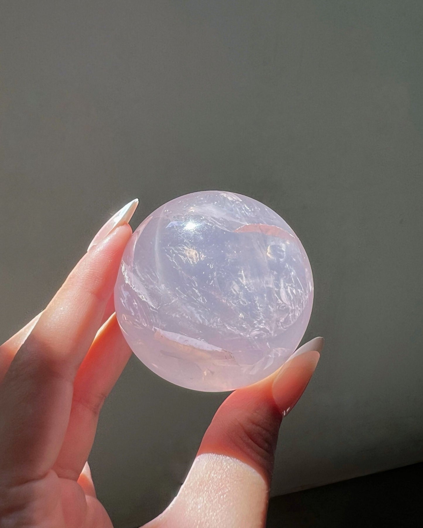 Girasol Rose Quartz: Selene