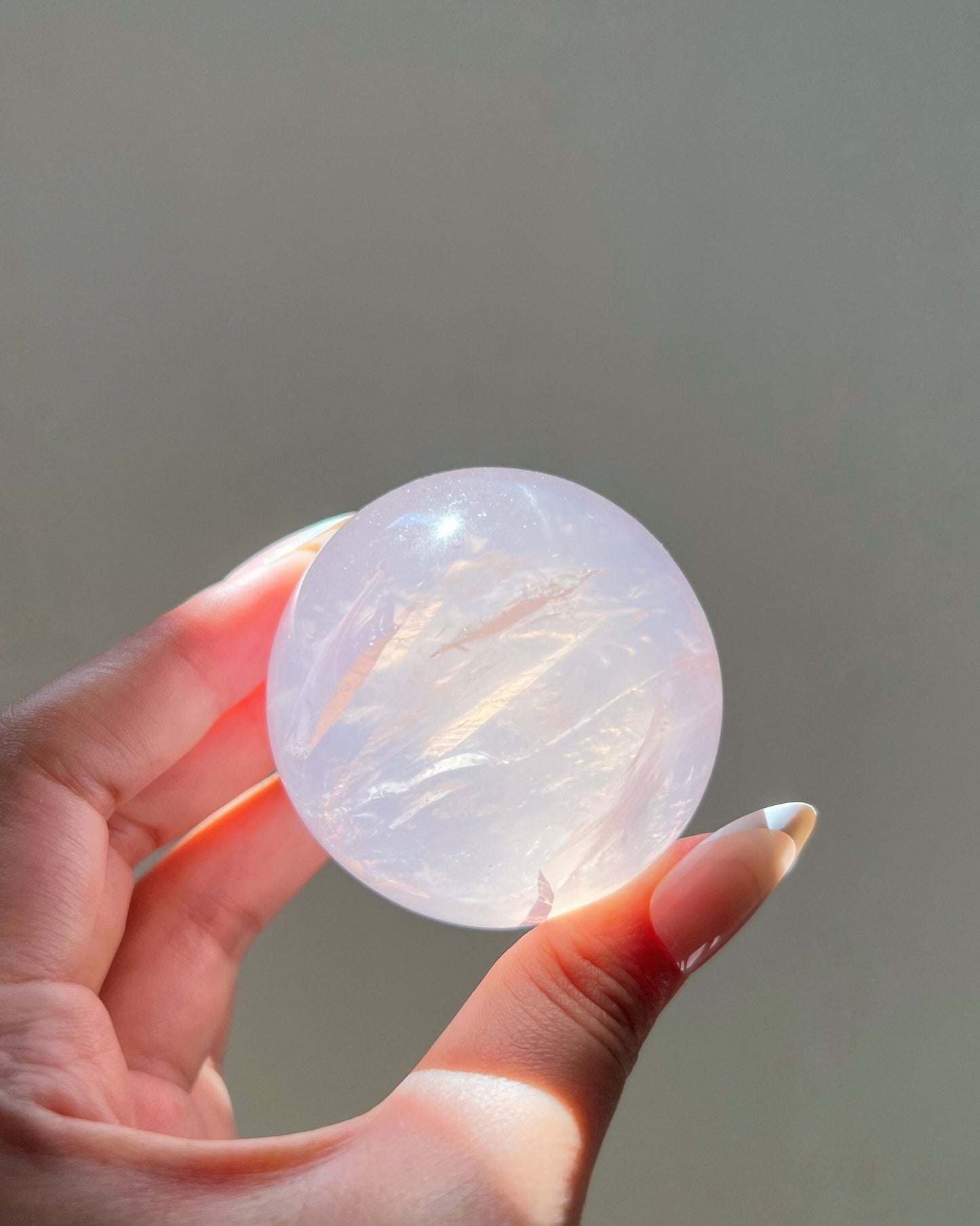 Girasol Rose Quartz: Selene