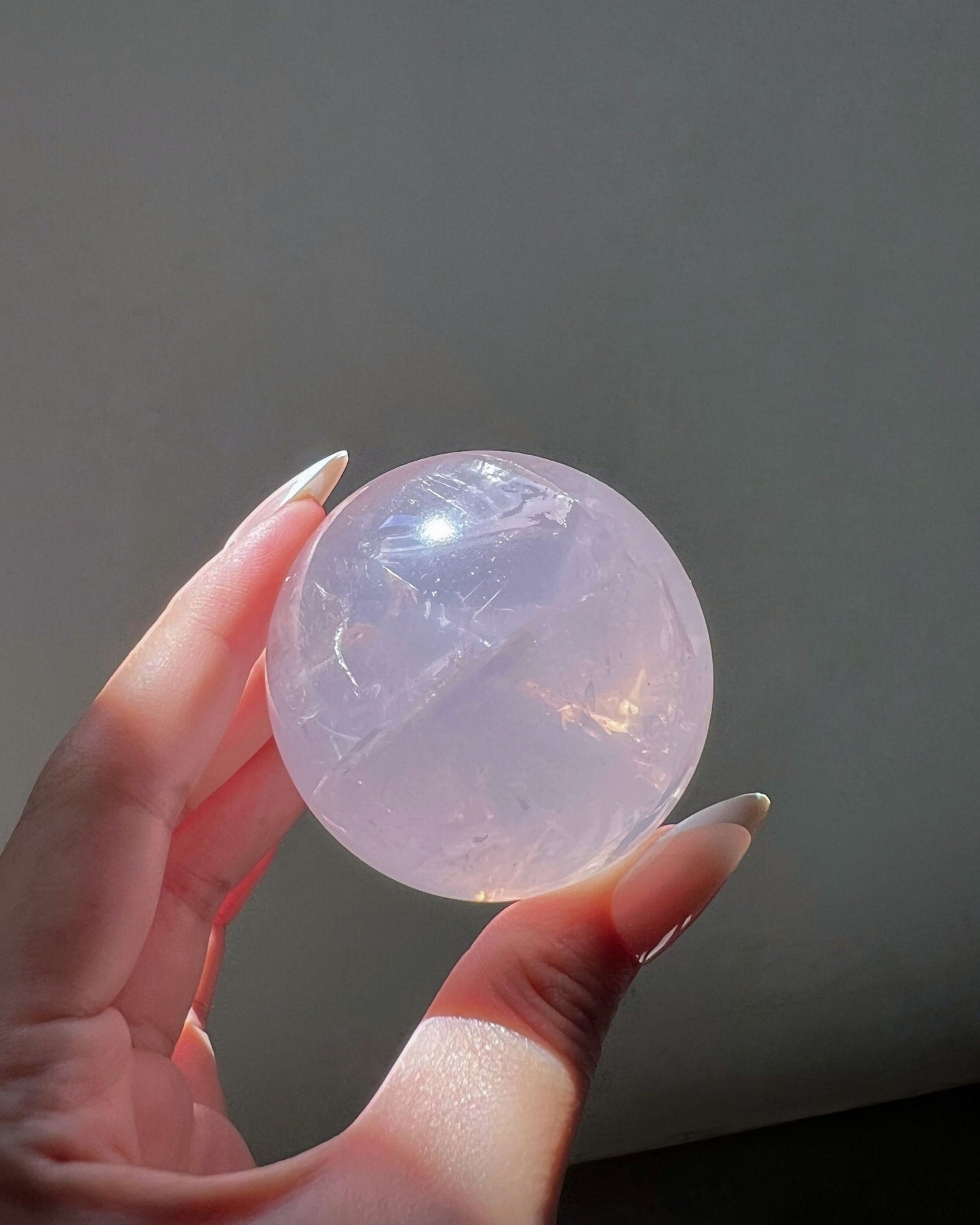 Girasol Rose Quartz: Selene