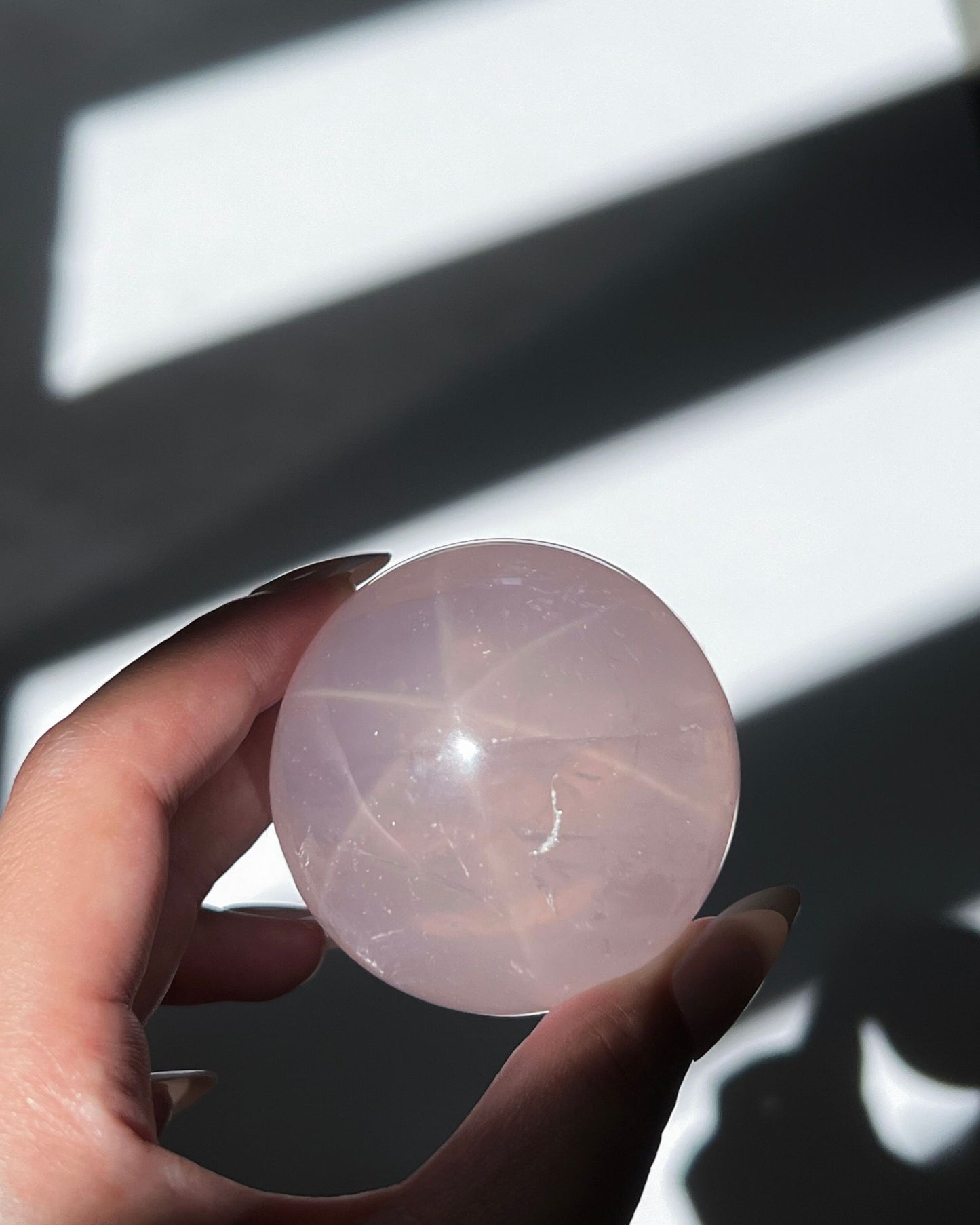 Girasol Rose Quartz: Selene
