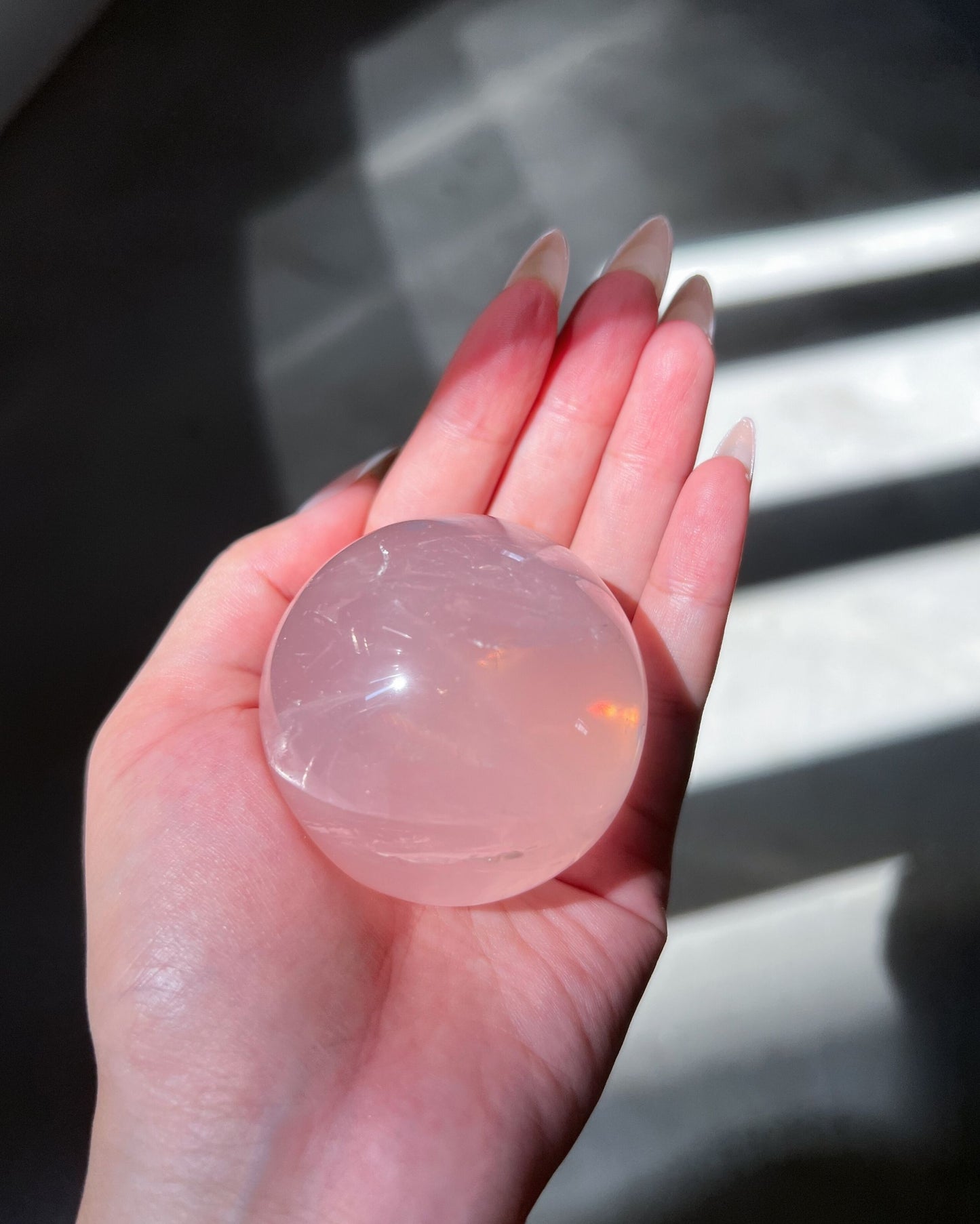 Girasol Rose Quartz: Selene