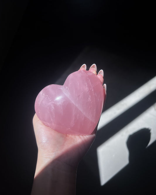 Rose Quartz Heart: Freya