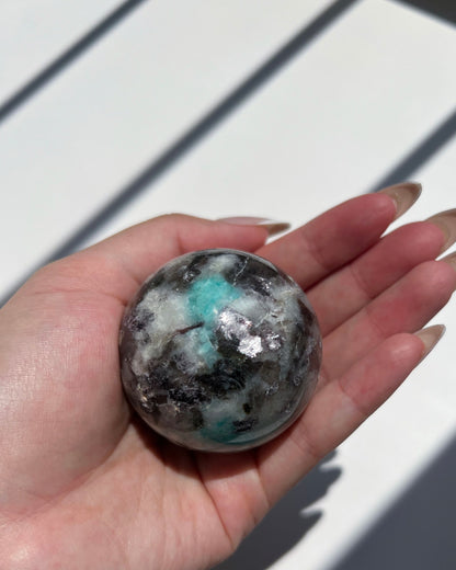 Amazonite with Mica