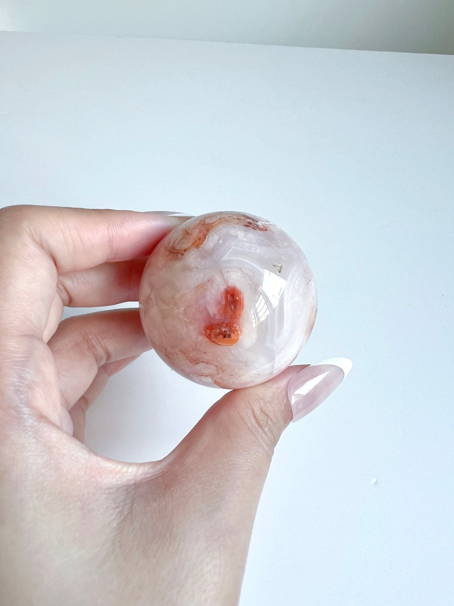Carnelian Flower Agate / CFAS45A