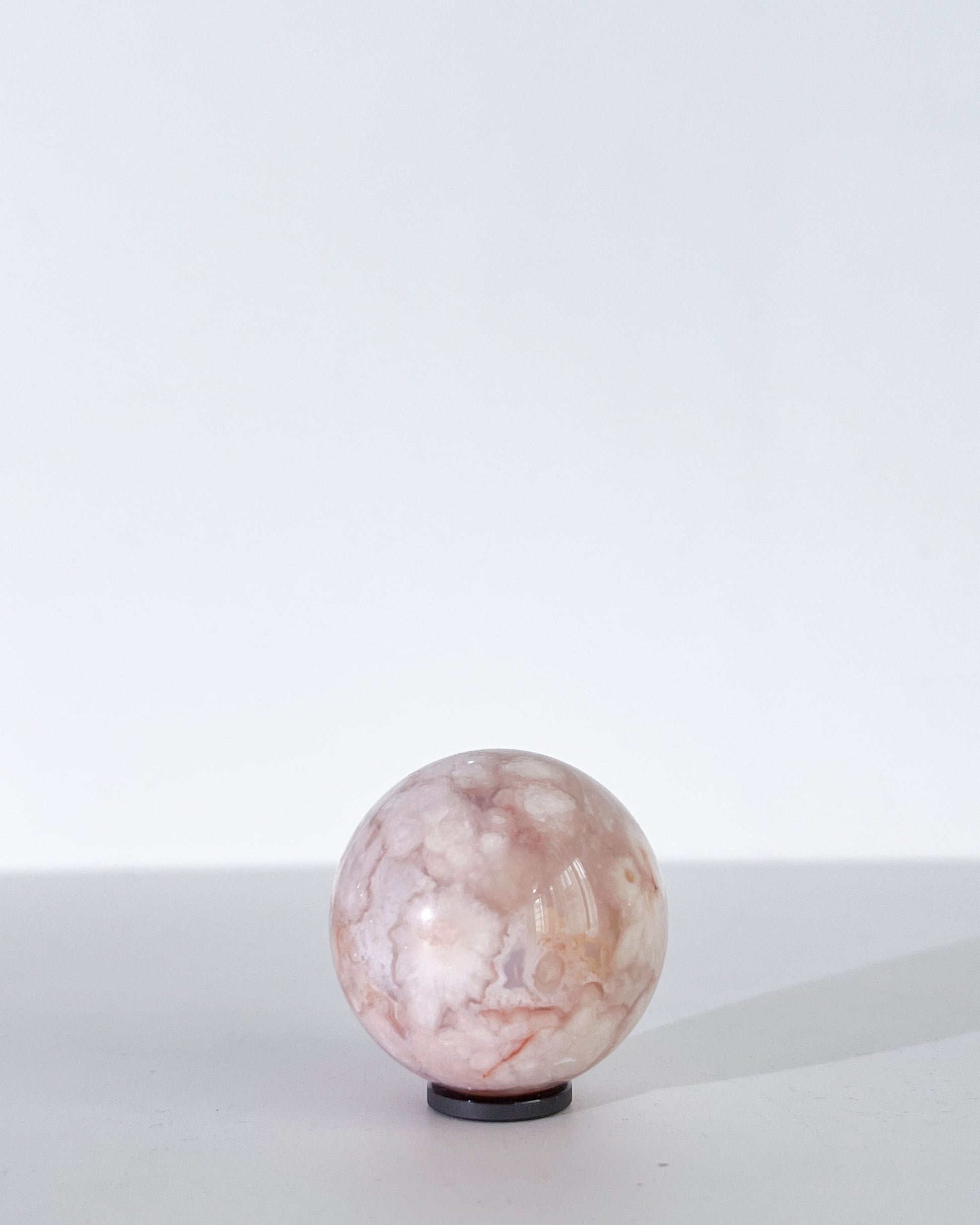 Studio photo highlighting Ume’s gentle symmetry and soft spring-inspired palette.
