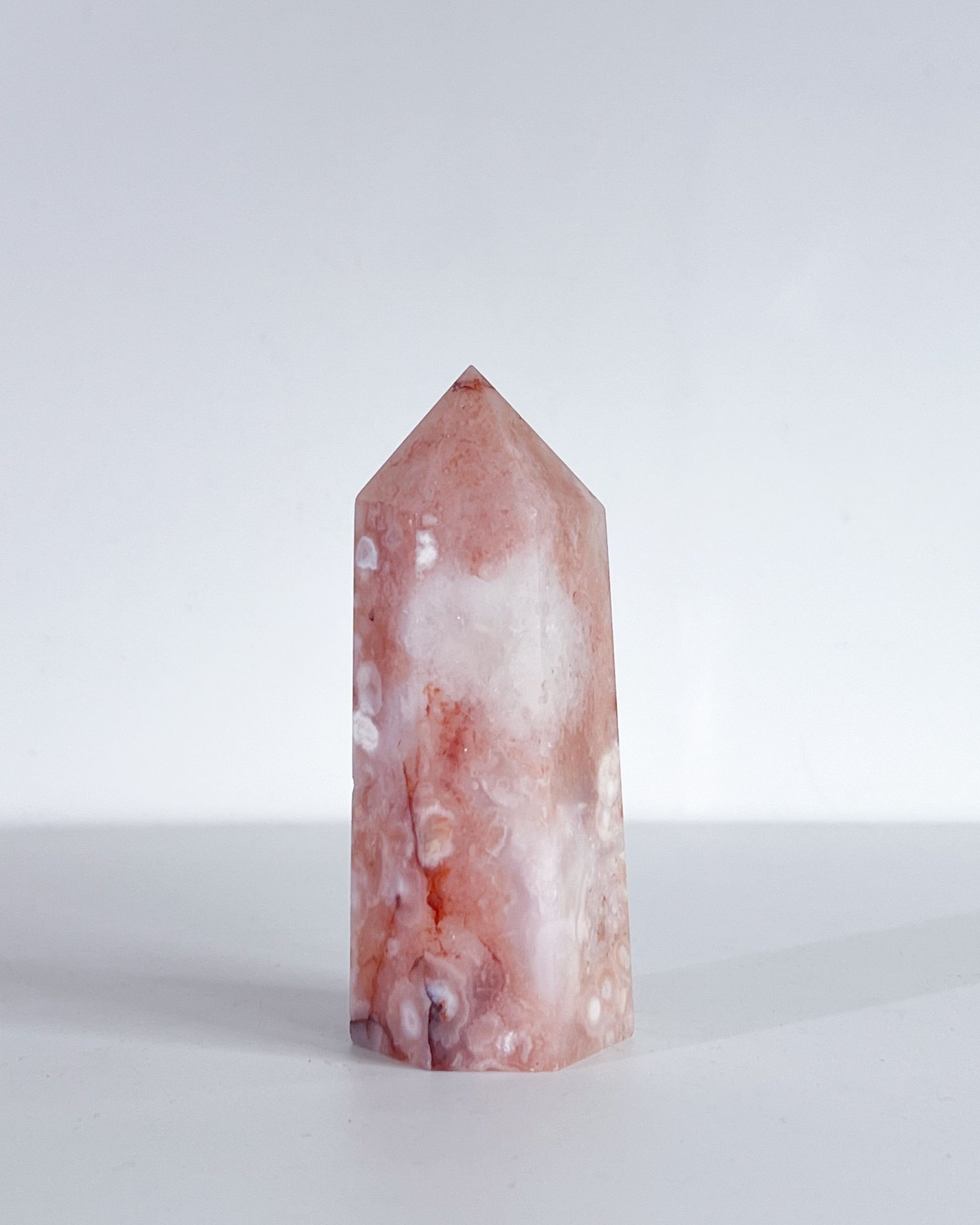 Product photo with the tower standing upright against a white background