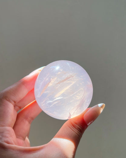 Girasol Rose Quartz: Selene