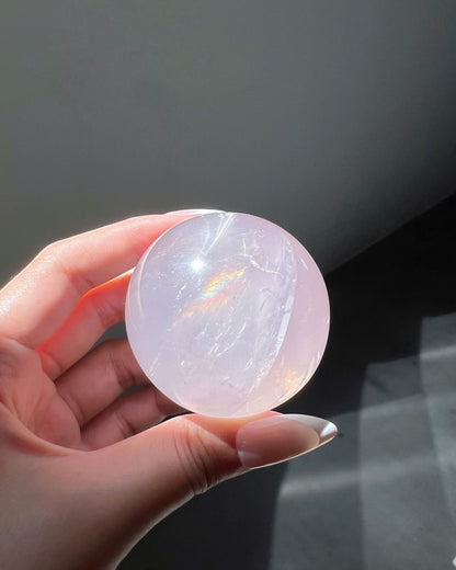 Girasol Rose Quartz: Selene