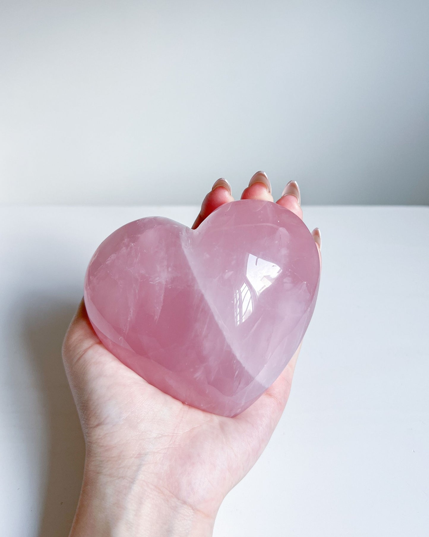 Rose Quartz Heart: Freya