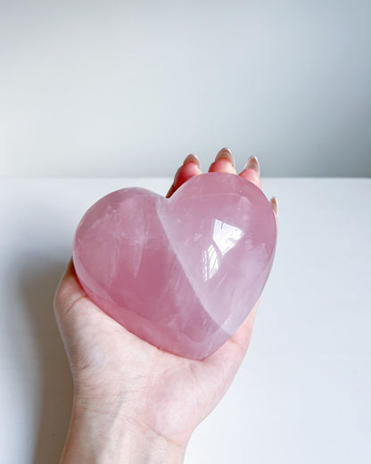 Rose Quartz Heart: Freya